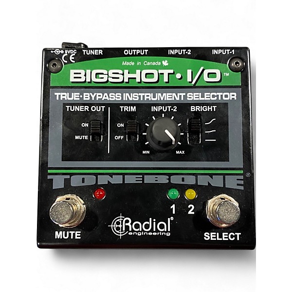 Used Radial Engineering Bigshot I/O True Bypass Selector Pedal