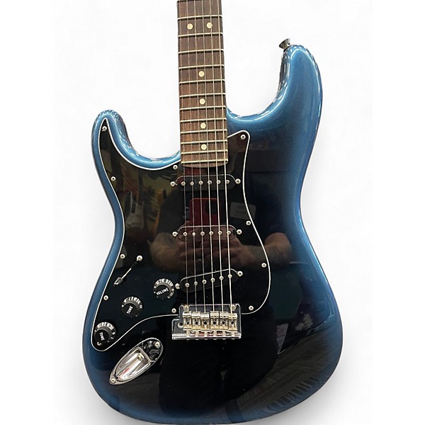 Used Fender American Professional II Stratocaster Left Handed DARK NIGHT Solid Body Electric Guitar