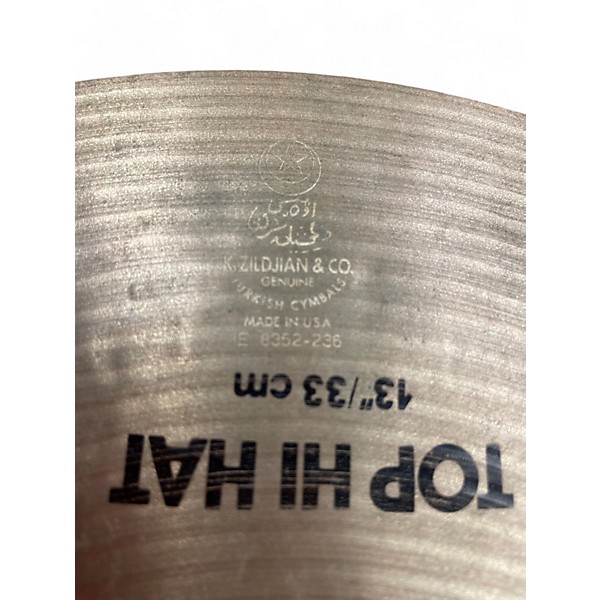 Used Zildjian 13in K Mastersound Hi Hat Pair Cymbal