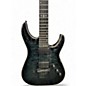 Used Schecter Guitar Research Hellraiser C1 Hybrid Trans Black Solid Body Electric Guitar