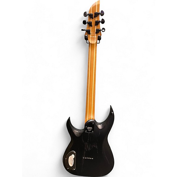 Used Schecter Guitar Research KEITH MERROW KM6 MKII Toxic Smoke Solid Body Electric Guitar