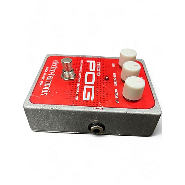 Used Electro-Harmonix Micro Pog Polyphonic Octave Generator Effect Pedal