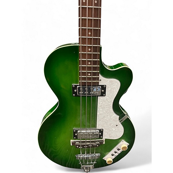 Used Gretsch Guitars G2420 Green Electric Bass Guitar