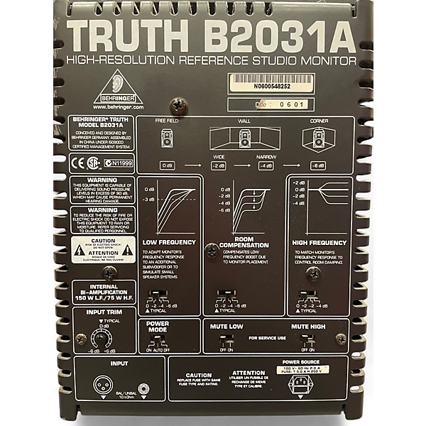 Used Behringer Truth B2031A Powered Monitor