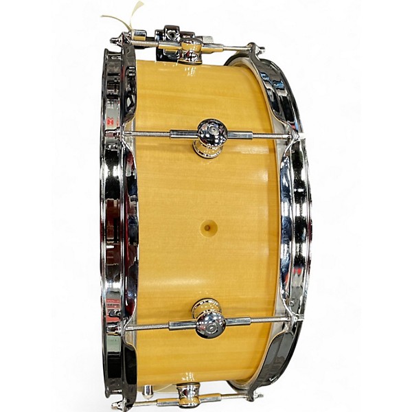 Used Sugar Percussion 14in 14X6 ALASKAN CEDAR Natural Drum