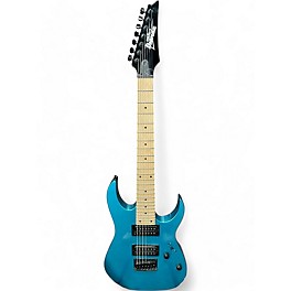 Used 2020s Ibanez 7221M GRG SERIES 7-STRING Blue Solid Body Electric Guitar