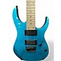 Used 2020s Ibanez 7221M GRG SERIES 7-STRING Blue Solid Body Electric Guitar