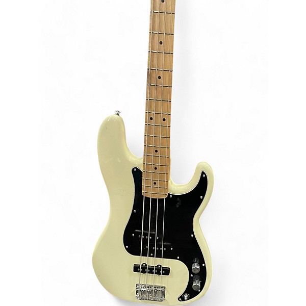 Used Squier Affinity Precision Bass Alpine White Electric Bass Guitar