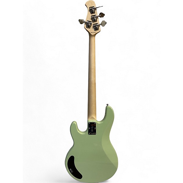 Used Sterling by Music Man STING RAY II Mint Green Electric Bass Guitar