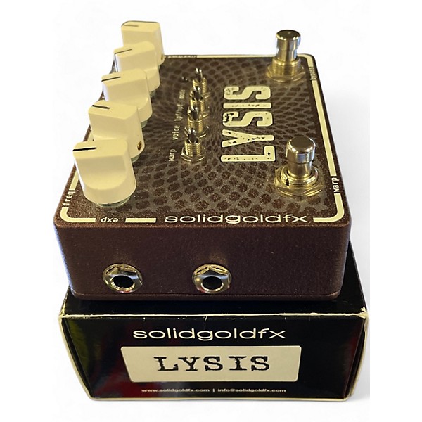 Used SolidGoldFX LYSIS Effect Pedal