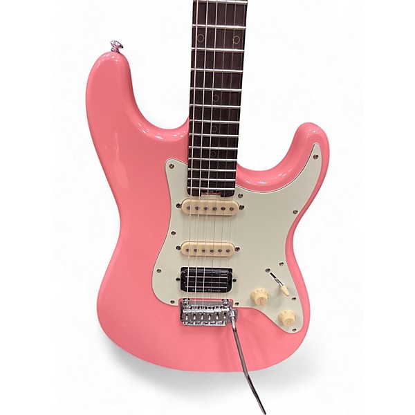 Used Schecter Guitar Research NICK JOHNSTON Traditional HSS Atomic Coral Solid Body Electric Guitar