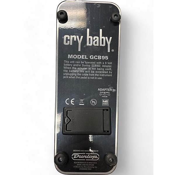 Used Dunlop GCB95 Effect Pedal