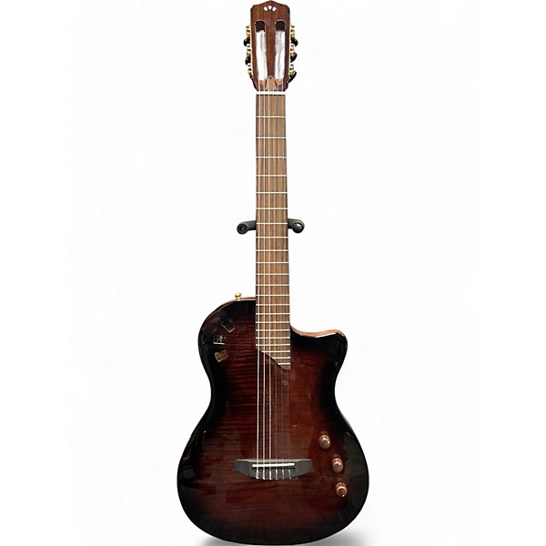 Used Cordoba STAGE EDGE BURST Classical Acoustic Electric Guitar,Specials : American Fashion Style Bags On Sale