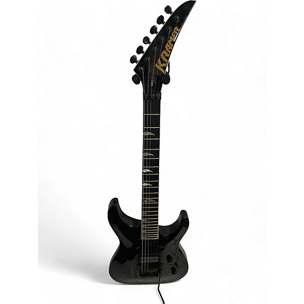 Used Kramer SM-1 Black Solid Body Electric Guitar