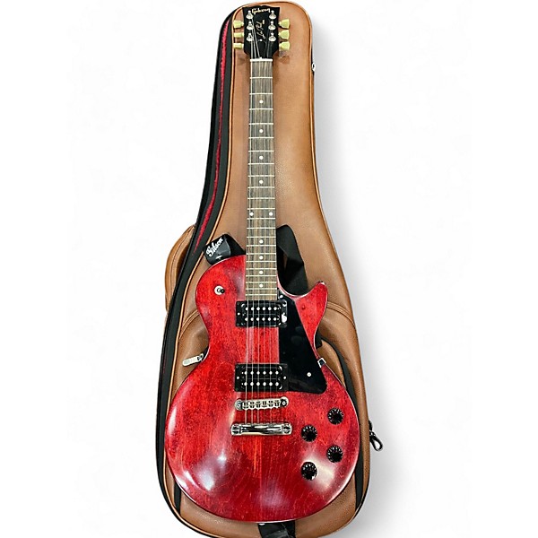 Used 2018 Gibson Les Paul Deluxe Cherry Solid Body Electric Guitar