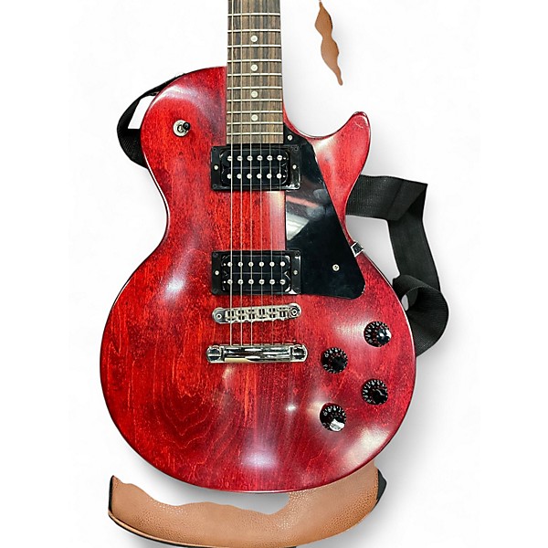 Used 2018 Gibson Les Paul Deluxe Cherry Solid Body Electric Guitar