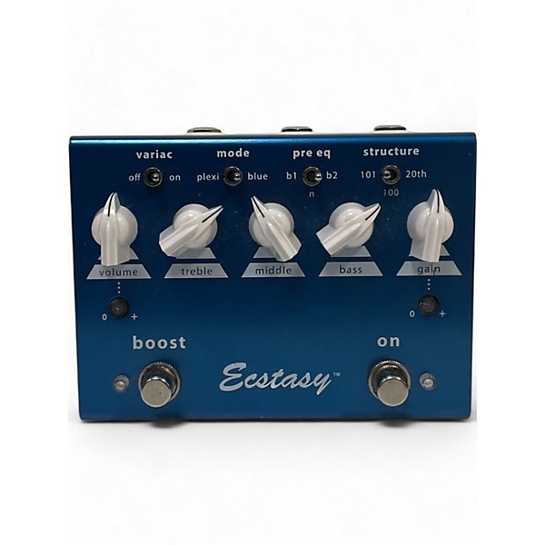 Used Bogner Ecstasy Blue Overdrive Effect Pedal