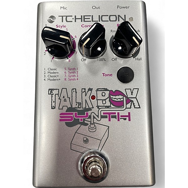 Used TC Helicon TALKBOX Pedal