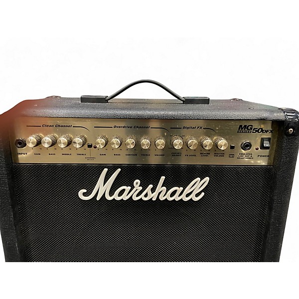 Used Marshall MG50DFX 1x12 50W Guitar Combo Amp