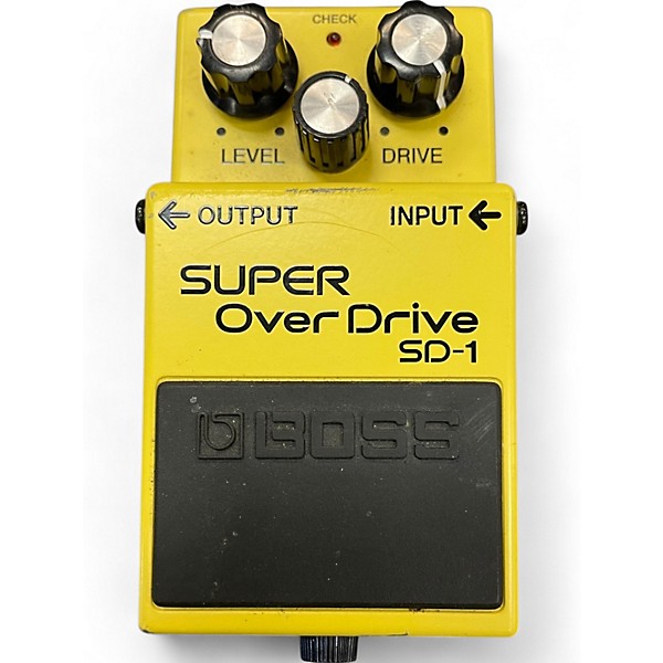 Used BOSS SD1 Super Overdrive Effect Pedal