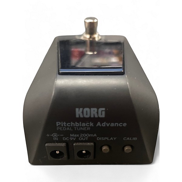 Used KORG PB01 Pitchblack Chromatic Tuner Pedal