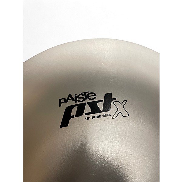 Used Paiste 10in PSTX PURE BELL Cymbal