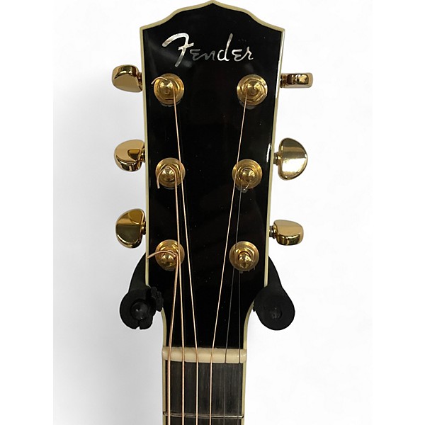 Used Fender TPDCE-1 Trad Pro Dreadnought Natural Acoustic Electric Guitar