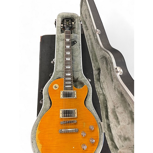 Used 2014 Epiphone LES PAUL STANDARD GREENY  Honey Blonde Solid Body Electric Guitar