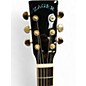 Used Zager ZAD9000MCE Black Acoustic Electric Guitar