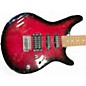 Used 2020s Rogue ROCKETEER Crimson Red Burst Solid Body Electric Guitar