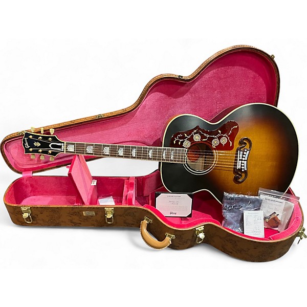 Used 2024 Gibson 1957 SJ200 SUNBURST Acoustic Guitar