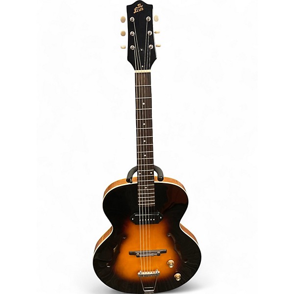 Used The Loar LH301T Vintage Sunburst Hollow Body Electric Guitar