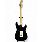 Used 1999 Fender American Standard Stratocaster Left Handed Black and White Electric Guitar