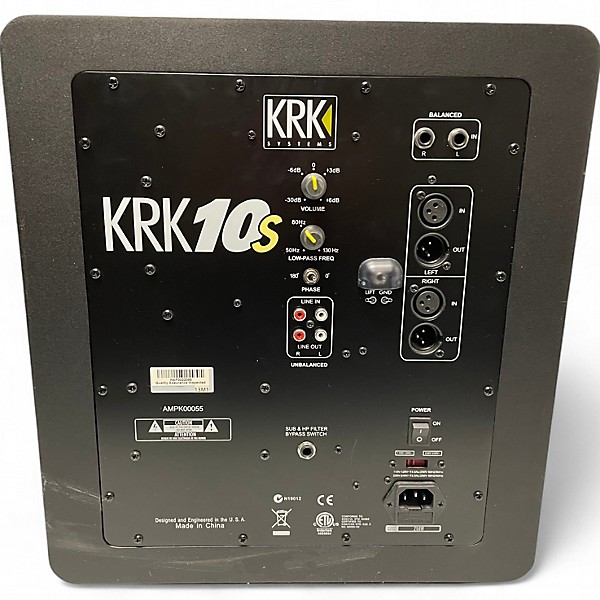 Used KRK 10S Subwoofer