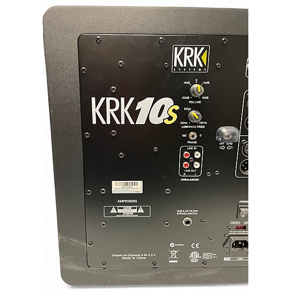 Used KRK 10S Subwoofer