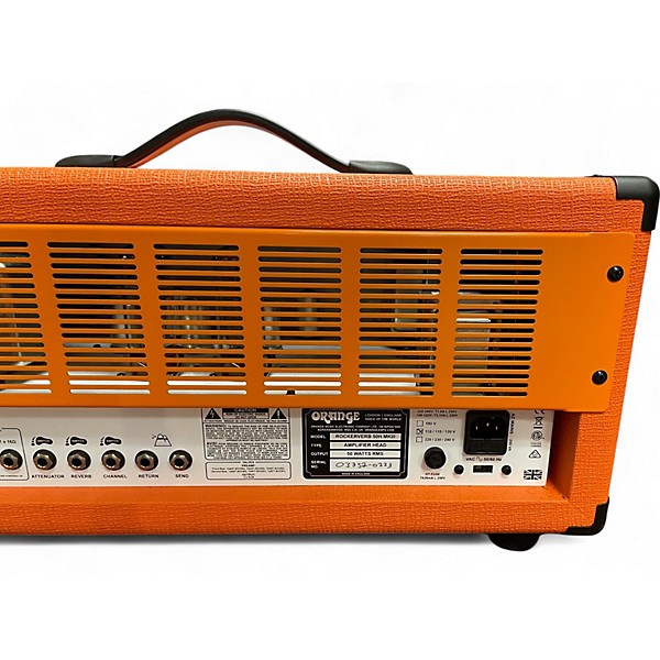 Used Orange Amplifiers Rockerverb RK50H MKIII Tube Guitar Amp Head