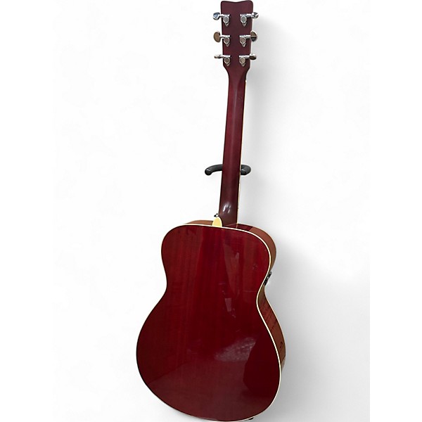 Used Yamaha FS-TA Transacoustic Ruby Acoustic Electric Guitar