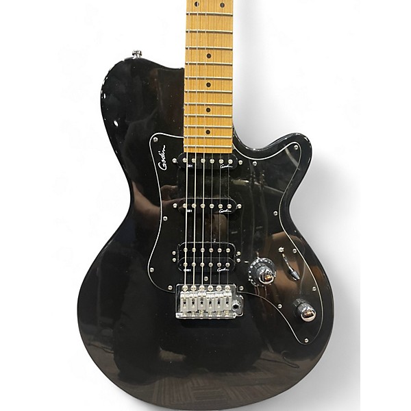 Used Godin SD w/ tuner Black Solid Body Electric Guitar