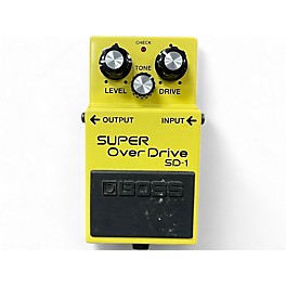 Used BOSS SD1 Super Overdrive Effect Pedal