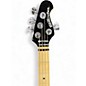 Used Ernie Ball Music Man Reflex Bass IV Black Electric Bass Guitar