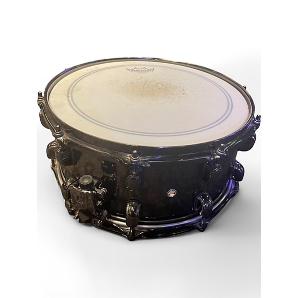 Used TAMA Used TAMA 6.5X14 S.L.P. Black Brass Black Drum Black 15 Guitar Center