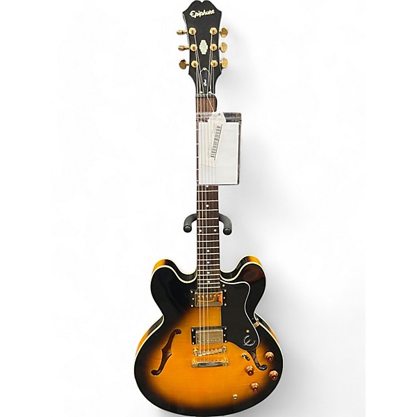 Used Epiphone DOT DELUXE VS 3 Tone Sunburst Hollow Body Electric Guitar,Specials : American Fashion Style Bags On Sale Used Epiphone DOT DELUXE VS 3 Tone Sunburst Hollow Body Electric Guitar,Specials : American Fashion Style Bags On Sale