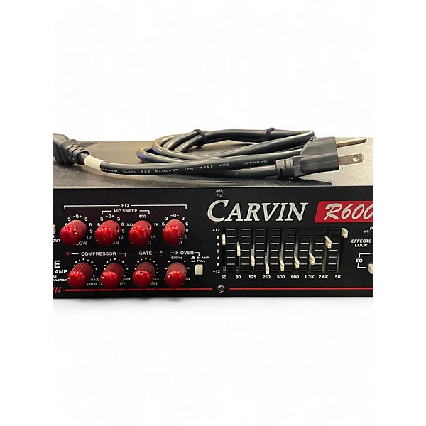 Used Carvin R600 Bass Amp Head