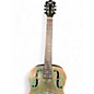 Used Recording King RM997 SWAMP DOG DISTRESSED VINTAGE GREEN Resonator Guitar