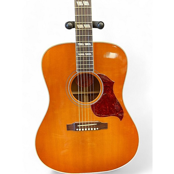 Used Gibson HUMMINGBIRD ARTIST Cherry Sunburst Acoustic Electric Guitar