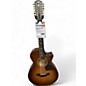 Used Taylor 652CE Honey Burst Acoustic Electric Guitar thumbnail