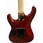 Used Suhr LEGACY DLX TRANS AMBER FLAME Solid Body Electric Guitar