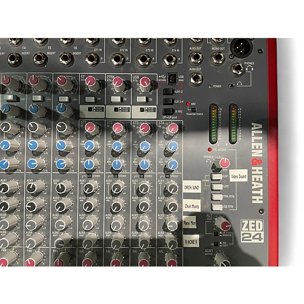 Used Allen & Heath ZED24 Unpowered Mixer