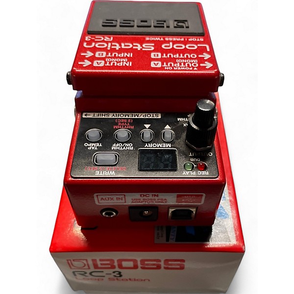 Used BOSS RC3 Loop Station Pedal