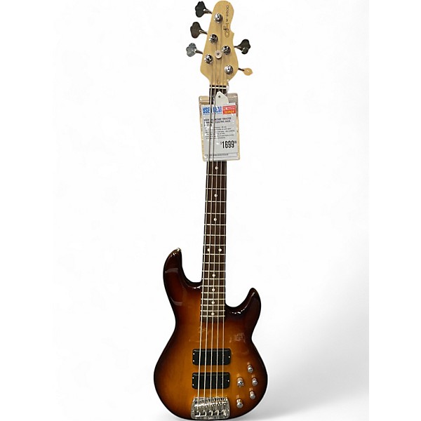 Used G&L M2500 Tobacco Sunburst Electric Bass Guitar